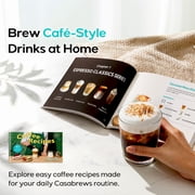 Casabrews 5418 Basic 20-Bar Espresso Machine with Steam Wand, Stainless Steel