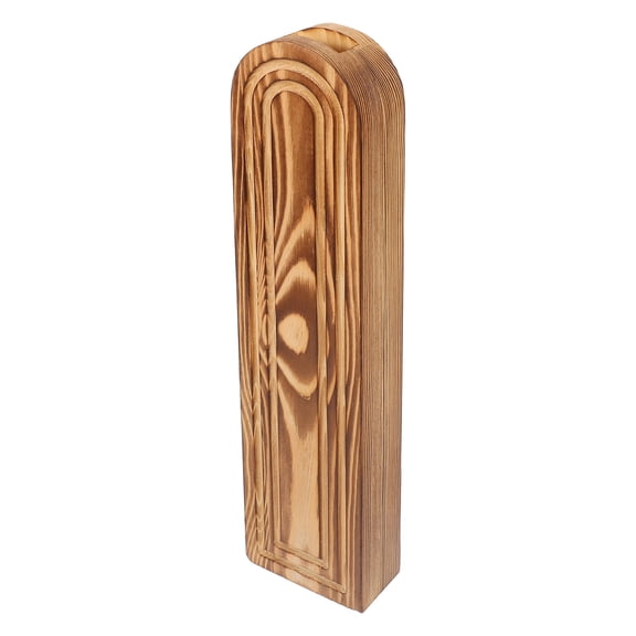 HEMOTON Wood Wall Planter Farmhouse Wall Hanging Planter Flower Bud Vase Flower Planter