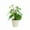 B, variant on Yooshoverk Faux Potted Plants Artificial Greenery Set UV Resistant Home Decor Office Desk Fake Plants Low Maintenance Realistic Touch