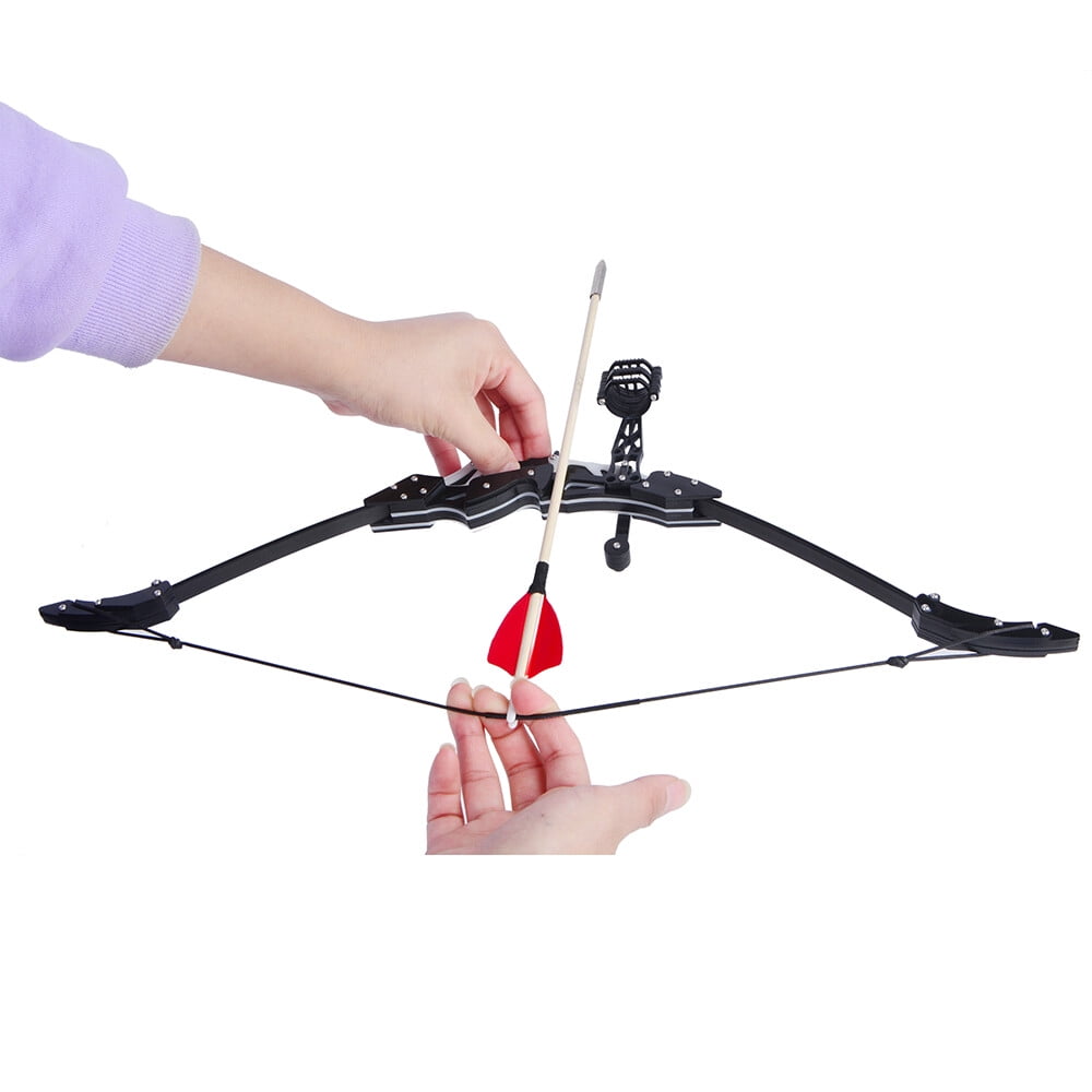 19"18Ibs Archery Mini Recurve Bow Kit High Elastic Fiber Limbs Kid Target