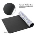 thumbnail image 4 of Kdxio Floral Butterfly Print Large Gaming Mouse Pad,Non-Slip Base,Water Resist Keyboard Pad for Gamer,Office & Home,29.5 x 15.8 in, 4 of 9