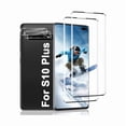 thumbnail image 1 of 2+2, Suitable For Galaxy S10 Plus Screen Protector And Camera Lens Protector, High-Definition, 9H Hardness, Fingerprint Unlock, Easy To Install, Suitable For Galaxy S10 Plus 6.4-Inch, 1 of 1