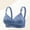 01 Blue, variant on Sports Bras for Women Back Fat Smoothing Bra Lace Underwire Full Coverage Padded Bras with Support