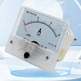 thumbnail image 2 of BTOER 85C1-A Pointer Type DC Ammeter Analog Ammeter Pointer Panel Meter Current Meter, 2 of 8