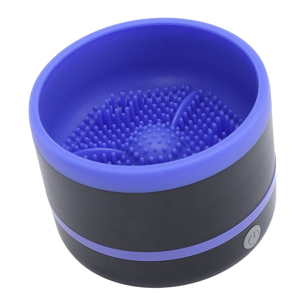 Máquina Limpiadora de Brochas de Maquillaje Eléctrica para Brochas de Todos los Tamaaños, Limpieza Con Material ABS, Diseño Pequeño y Portátil para Uso Domémémémémémestico O