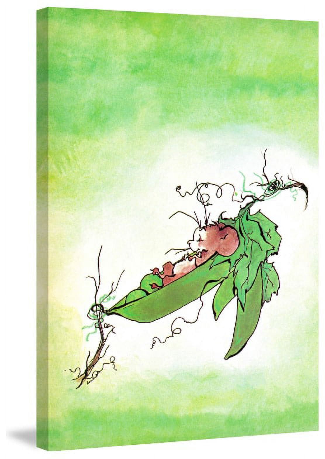 Marmont Hill "Sleeping Mouses" by Curtis Painting Print on Canvas