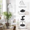 thumbnail image 5 of Remote & Foot Control Floor Lamp - 3-Way Dimmable LED with Green Pleated Shade, 62''Modern Standing Lamp for Living Room/Bedroom, 5 of 5