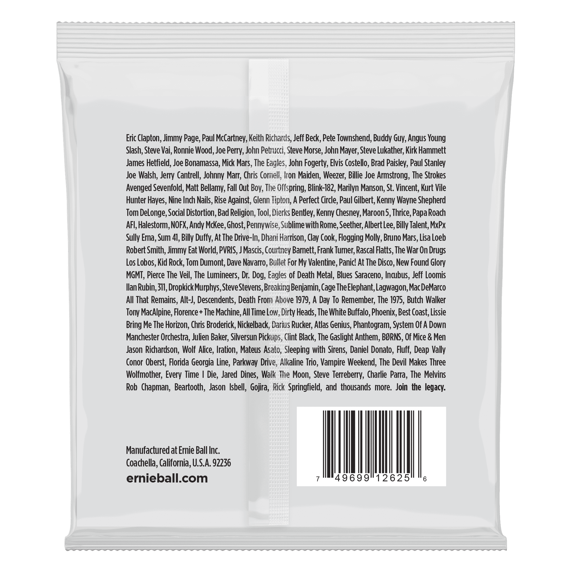 3 PACK Ernie Ball P02625 8-String Slinky Electric Nickel Wound
