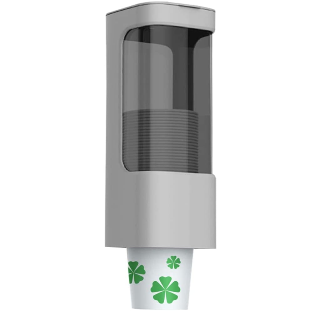 Kcysta Water Cooler Cup Dispenser, 3oz 6oz Small Bathroom Cup Holder, Wall Mounted Adhesive