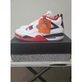 thumbnail image 1 of Ni - ke Air Jordan 4 Retro Fire Red 2020 Size 11 NEW!, 1 of 5