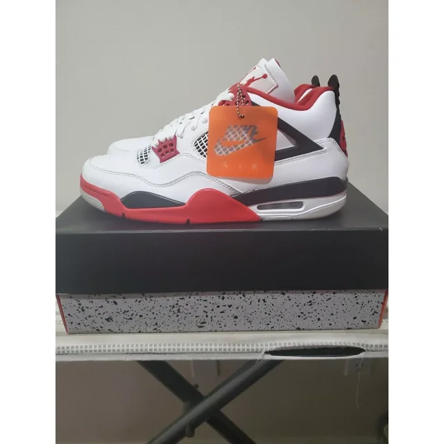 Ni - ke Air Jordan 4 Retro Fire Red 2020 Size 11 NEW!