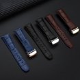 thumbnail image 4 of Correa de reloj MAURICE LACROIX Eliros de piel de vaca suave de 20 a 22 mm con hebilla plegable, correa de piel auténtica negra, marrón y azul, accesorios para hombre, 4 of 5