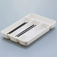 thumbnail image 5 of Koadzawe Utensil Silverware Drawer Organizer For Kitchen: Durable Flatware Tray With Dividers, Cutlery Utensil Holder For Kitchen Drawers, Large Capacity Storage For Spoons, Knives Kitchen, 5 of 6