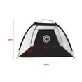thumbnail image 2 of Golf Net Portable Golf Practice Net Golf Hitting Net Training Aid, 2 of 8