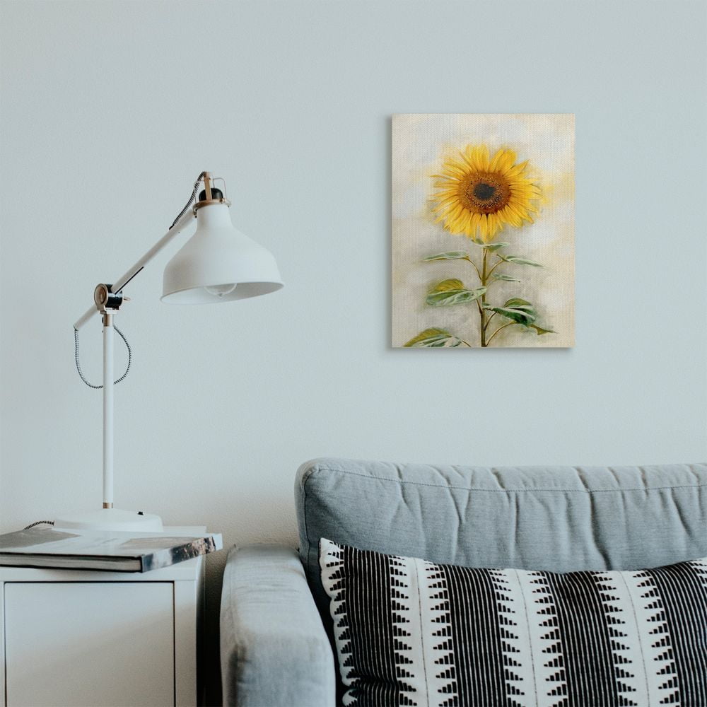 Stupell Industries Sunflower Summer Bloom with Stalk Designed by Ziwei Li