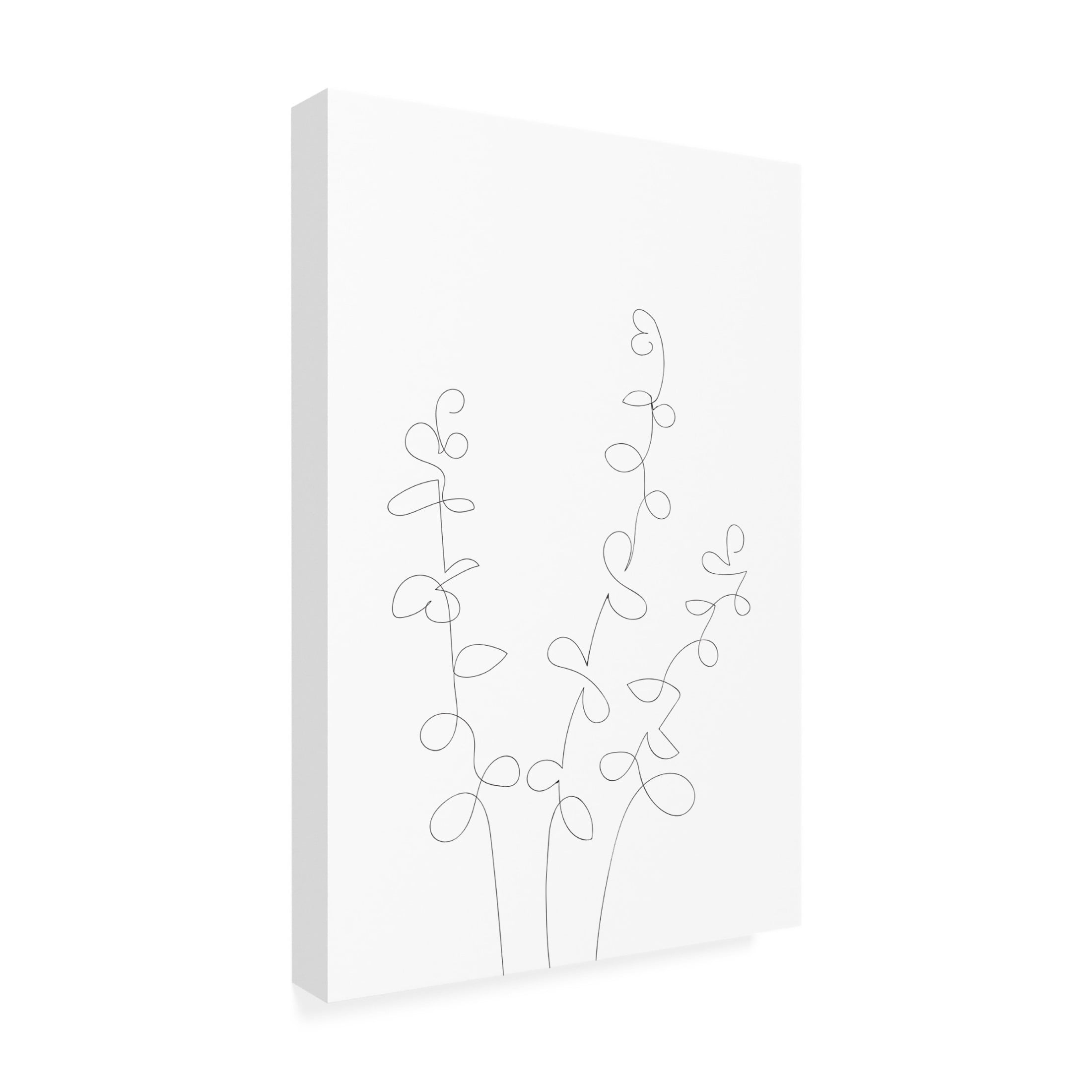 Canvas Wall Art - Pictufy Studio Ii 'Eucalyptus Leaves' Wall Art for Living Room, Bedroom, or Office Décor by Trademark Fine Art - 30 x 47 Inches