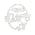 thumbnail image 1 of BINGLI Heart Flower Backdrop Metal Cutting Dies for Card Making Embossing Paper Die Cuts Sets Album Scrapbooking Templates Stencils Storage Pockets, 1 of 8