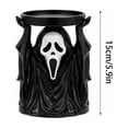 thumbnail image 4 of 2Pack Halloween 3D Printed Ghost Face Candle Holder Halloween Decor, Spooky Raised Hands Candle Stand, Gothic Figure Tabletop Mantel Decoration for Halloween Party Home Display, 4 of 8