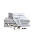 thumbnail image 1 of TOP SELL 100 % Cotton Luxury Sheet Sets 4 Pieces 600 Thread Count, 1 of 6