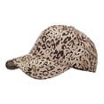 thumbnail image 2 of Mens Hat Unisex Baseball Fashion Sport Leopard Print Breathable Beach Adjustable Hop Sun Protection Summer Men's Baseball Caps, 2 of 5