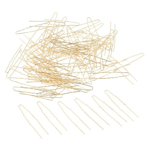 100 horquillas para el pelo vintage, horquillas, pasadores y pasadores para el pelo, accesorios para peinar el cabello. Oro