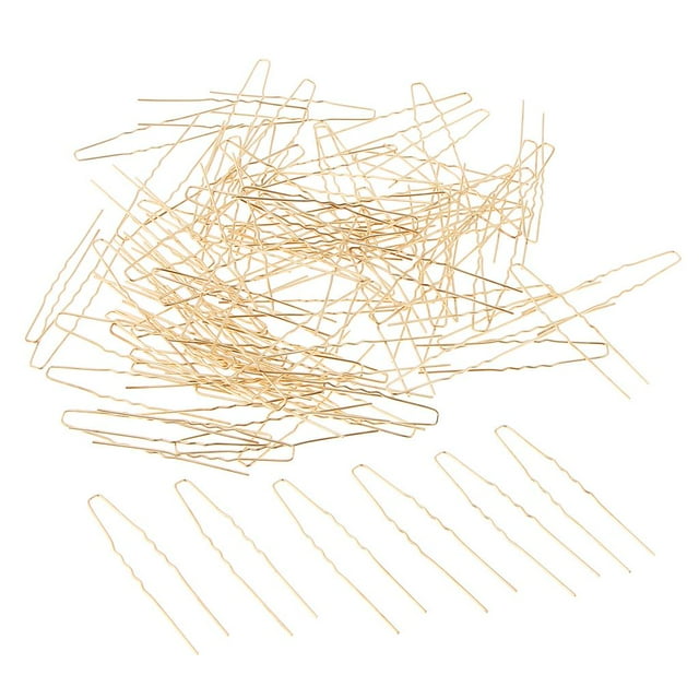 Paquete de 100 Uds Horquillas para El pelo de boda Perfecl Oro