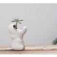 thumbnail image 3 of OUNONA Simple Outdoor Flowerpot Ceramic Hippopotamus Shape Basin Succulent Plant Potted Acessories Desktop Ornament for Home Office Landscape Supplies, 3 of 8