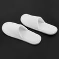 thumbnail image 4 of 10 Pairs Disposable Guest Slippers Travel Hotel Slippers Comfortable SPA Shoes, 4 of 8