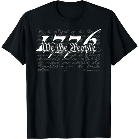 t-shirtPreamble To the US Constitution 1776, We The People T-Shirt mens t shirt,black,women,funny,misfits,men,journey