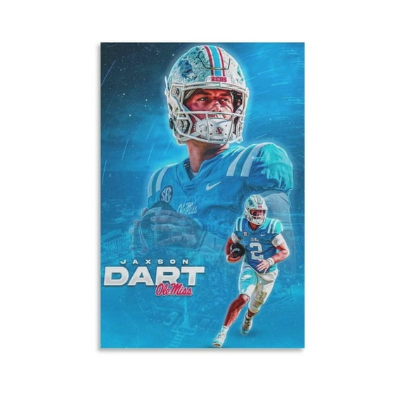 Jaxson Dart Canvas Poster Wall Art Picture Painting Poster Canvas Print Posters Artworks Bedroom Living Room Decor 12x18inch(30x45cm)