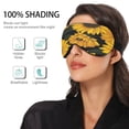 thumbnail image 5 of IAUYY Sleep Mask, Super Soft Eye Masks with Adjustable Strap, Lightweight Comfortable Blindfold,Perfect Blocks Light for Men Women Yellow Sunflower, 5 of 7