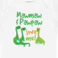 thumbnail image 4 of Inktastic Mawmaw and Pawpaw Love Me Boys Baby Bodysuit, 4 of 5