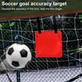 thumbnail image 2 of Soccer Goal Target Sports Agility Training Goal for Improving Reactive Accuracy Speed Shoot Target Discs with Adjustable Strap for Lacrosse Hockey Football Baseball, 2 of 6