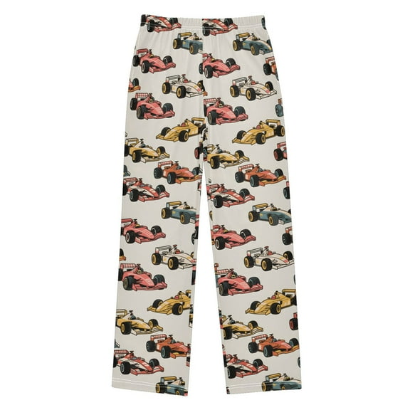 joogoo Racing Cars Pajama Pants Pj Bottoms Sleepwear Lounge L