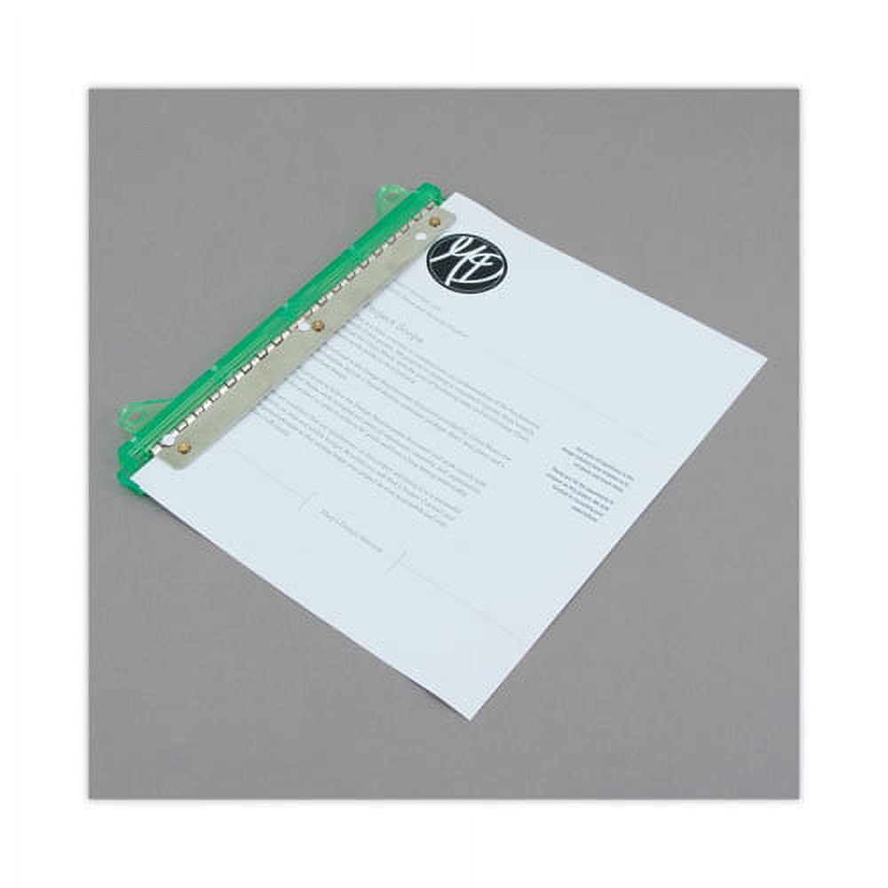 6-Sheet Trident Binder Punch, Three-Hole, 1/4" Holes, Assorted Colors | Bundle of 10 Each