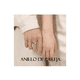 thumbnail image 4 of 2anillos De Astronauta Pareja Aleación Y 2pulseras Ajustable Plateado, 4 of 4