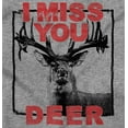 thumbnail image 2 of Hunting Season Miss You Deer Hunter Zip Up Hoodie Men's Women's Brisco Brands S, 2 of 6