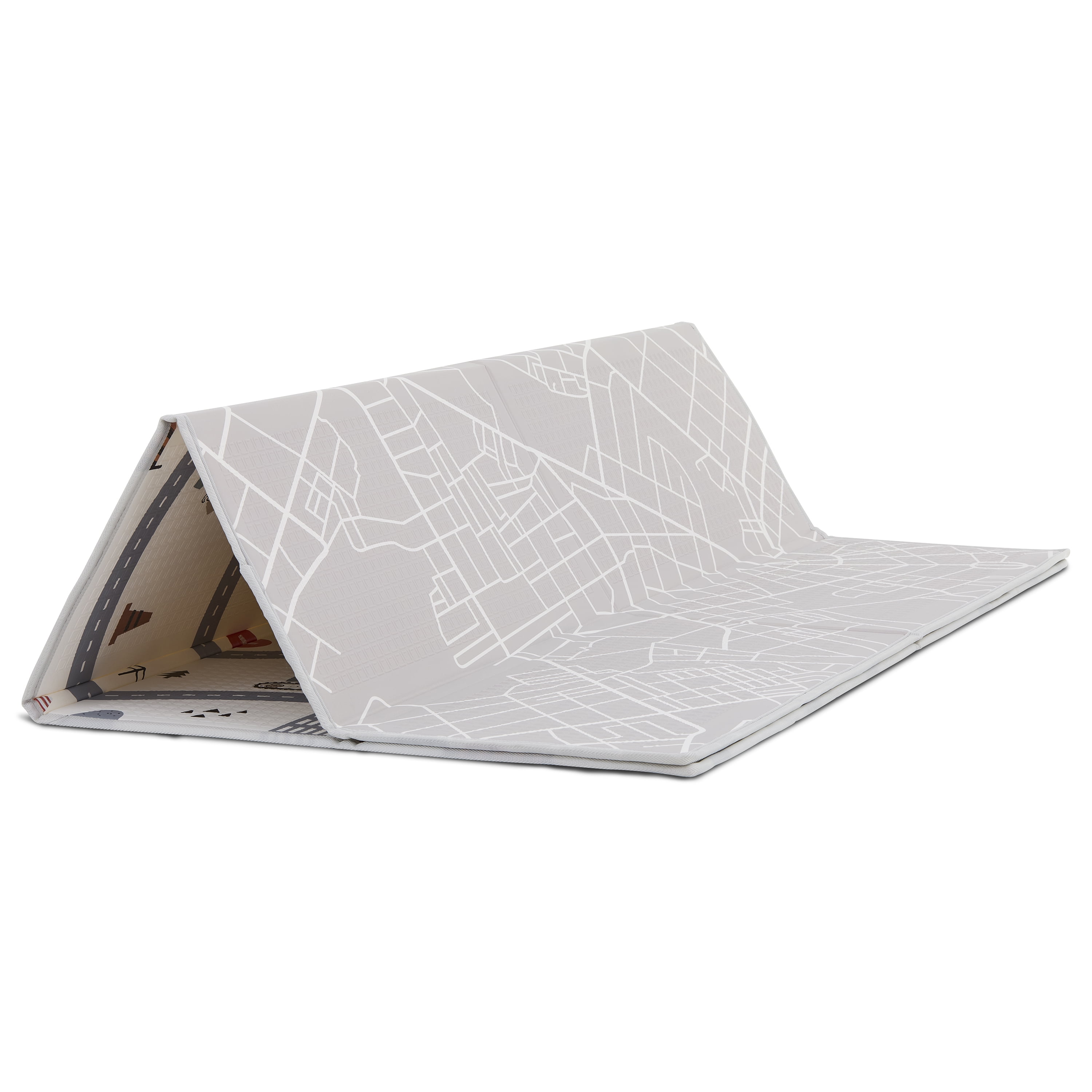 Evolur CozyCush Reversible Non-Toxic Baby Kids Playmat , WorkZone