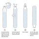 thumbnail image 4 of 2l Cute Hot Water Bottle Portable Warm Belly Treasure Belt Protective Cover Hand Warmers, 4 of 5