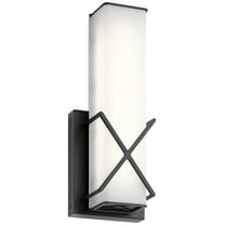 45656MBKLED Kichler Lighting Trinsic - Wall Sconce - with Contemporary inspirations - 4.5 inches wide-Matte Black Finish