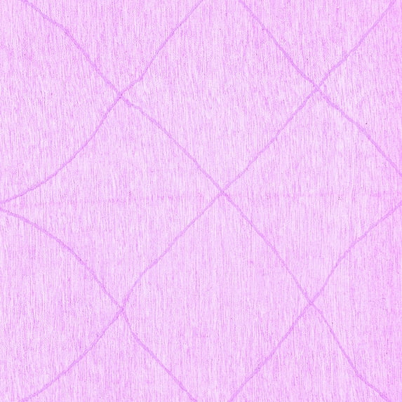 Ahgly Company Indoor Square Solid Purple Modern Area Rugs, 4' Square