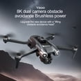 thumbnail image 3 of Drone RC Con Cámara Dual 8K para Evitar Obstáculos 360° Regalo, 3 of 9