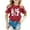 j72-Red, variant on LIIPEE Casual Glitter Letter Sequins Graphic Tees For Girls Short Sleeve Crew Neck T Shirts Kids Summer Cute Breathable Everyday Tshirt,4-5 Years