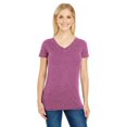 thumbnail image 1 of Threadfast T-Shirt Vintage à Manches Courtes Col en V pour Femmes, 1 of 3