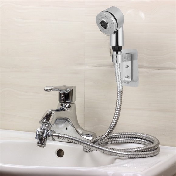 Hand Shower, Shower Head with Hose and Braket, Filter Filtration High Pressure Function Spray Handheld Showerheads Set, Hand Held Showerheads
