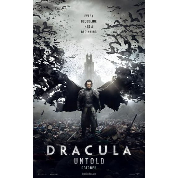 Dracula Untold Movie poster 24inx36in Poster 24x36 Multi-Color Square Adults Poster Time