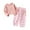 ZA-Pink, variant on Splozh Toddler Baby Girl Clothes Baby Girl Valentines Day Outfit My First Valentine Hearts Print Pants Newborn Clothes Set Red,6-12 Months