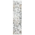 thumbnail image 3 of SAFAVIEH Amelia Jimmy Dot-Print Runner Rug, Gray/Gold, 2' x 8', 3 of 11