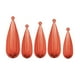 thumbnail image 4 of Tapones de práctica de pesca Perfecl PVC 5 piezas 7G/10G/12G/15G/20G Naranja, 4 of 8