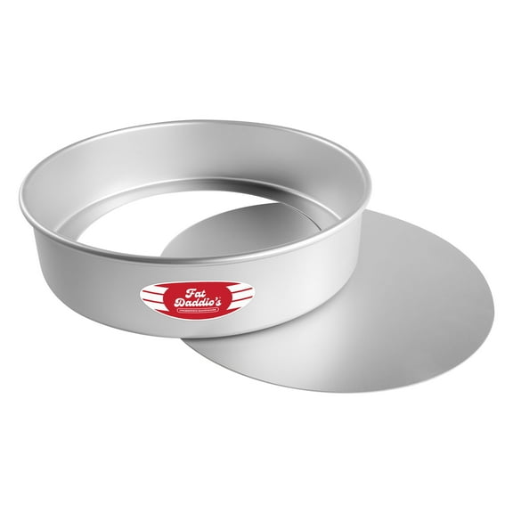 Fat Daddio's PCC-123 Round Cheesecake Pan, 12 x 3 Inch, Silver